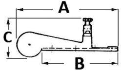 SS Bow sorcóir 205 mm